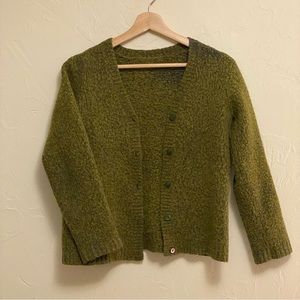 Wool cardigan